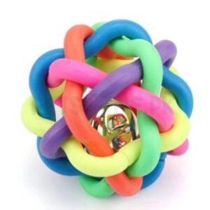Dog Rainbow Ball Toys Pet Cat Toy Toy For Interactive Chewing